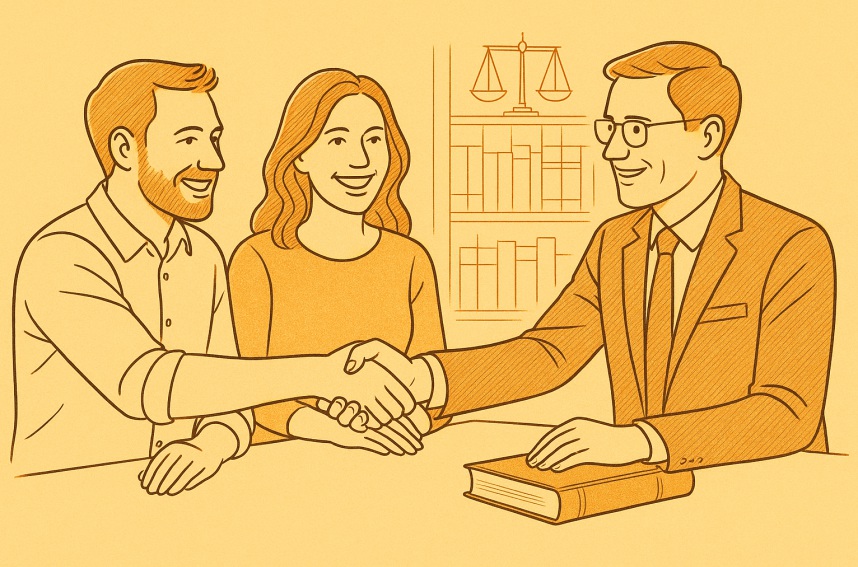 Client testimonials illustration